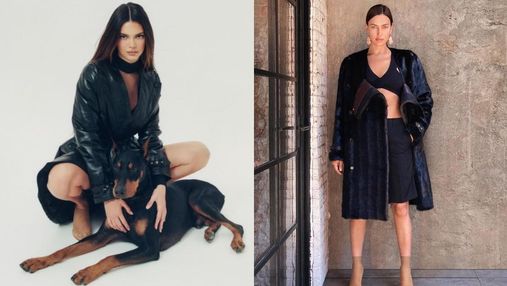 Джиджи Хадид, Кендалл Дженнер и Ирина Шейк примеряли одежду из новой коллекции Burberry: фото