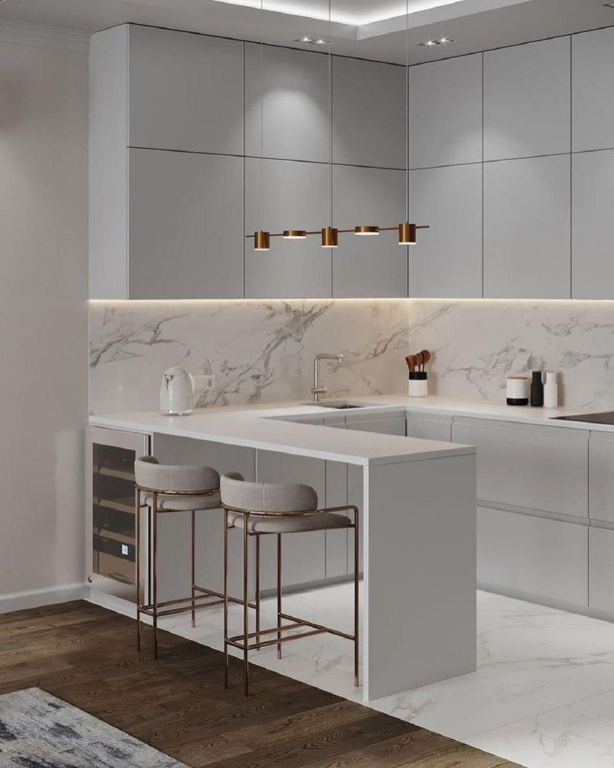 Преимущества и недостатки напольного покрытия для кухни: выводы дизайнеров Преимущества и недостатки напольного покрытия для кухни: выводы дизайнеров