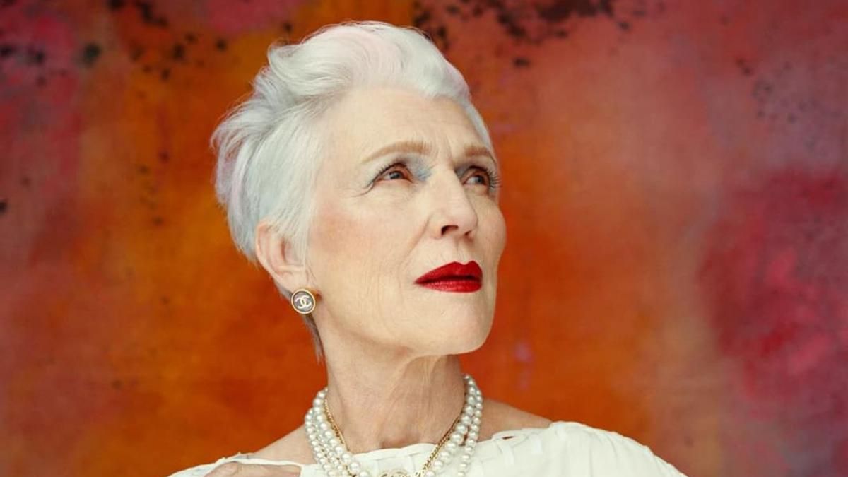 Мэй Маск надела аутфит от украинского дизайнера Мэй Маск надела аутфит от украинского дизайнера