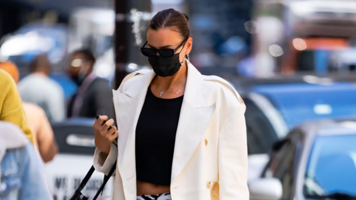 Трендовый образ Ирины Шейк Трендовый образ Ирины Шейк