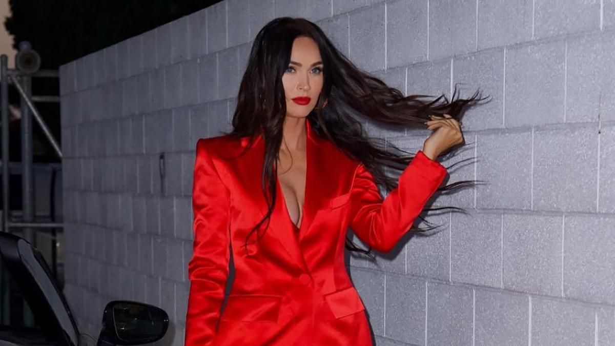 Роскошный аутфит Меган Фокс Роскошный аутфит Меган Фокс