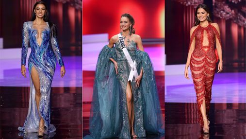 Откровенные декольте и пикантные разрезы: самые горячие платья "Мисс Вселенная-2020"
