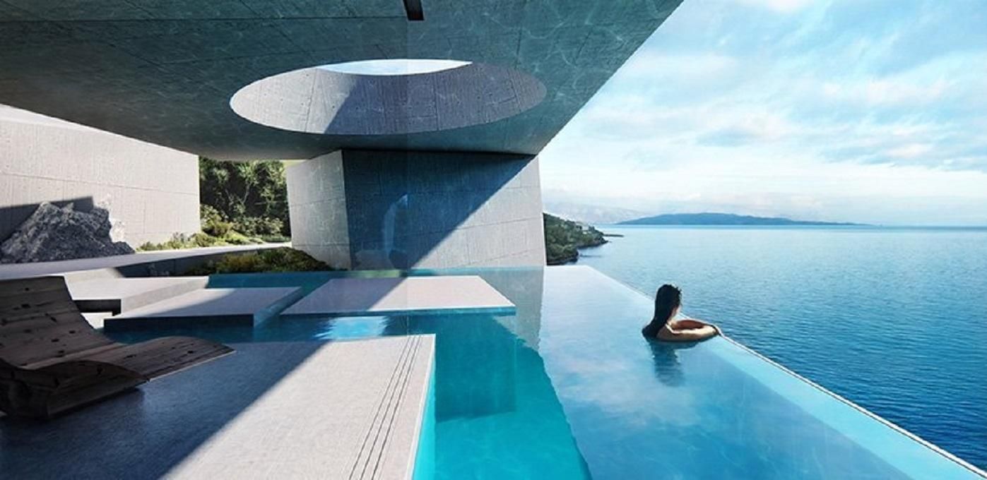Дизайнеры создали "космическую" виллу в Греции: фото Дизайнеры создали "космическую" виллу в Греции: фото