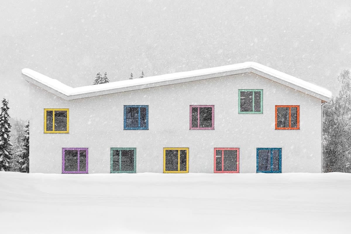 Архітектура майбутнього: як виглядає дитячий садок в Південних Альпах