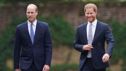 Принци Гаррі та Вільям возз'єднались: у Лондоні відкрили пам'ятник принцесі Діані
