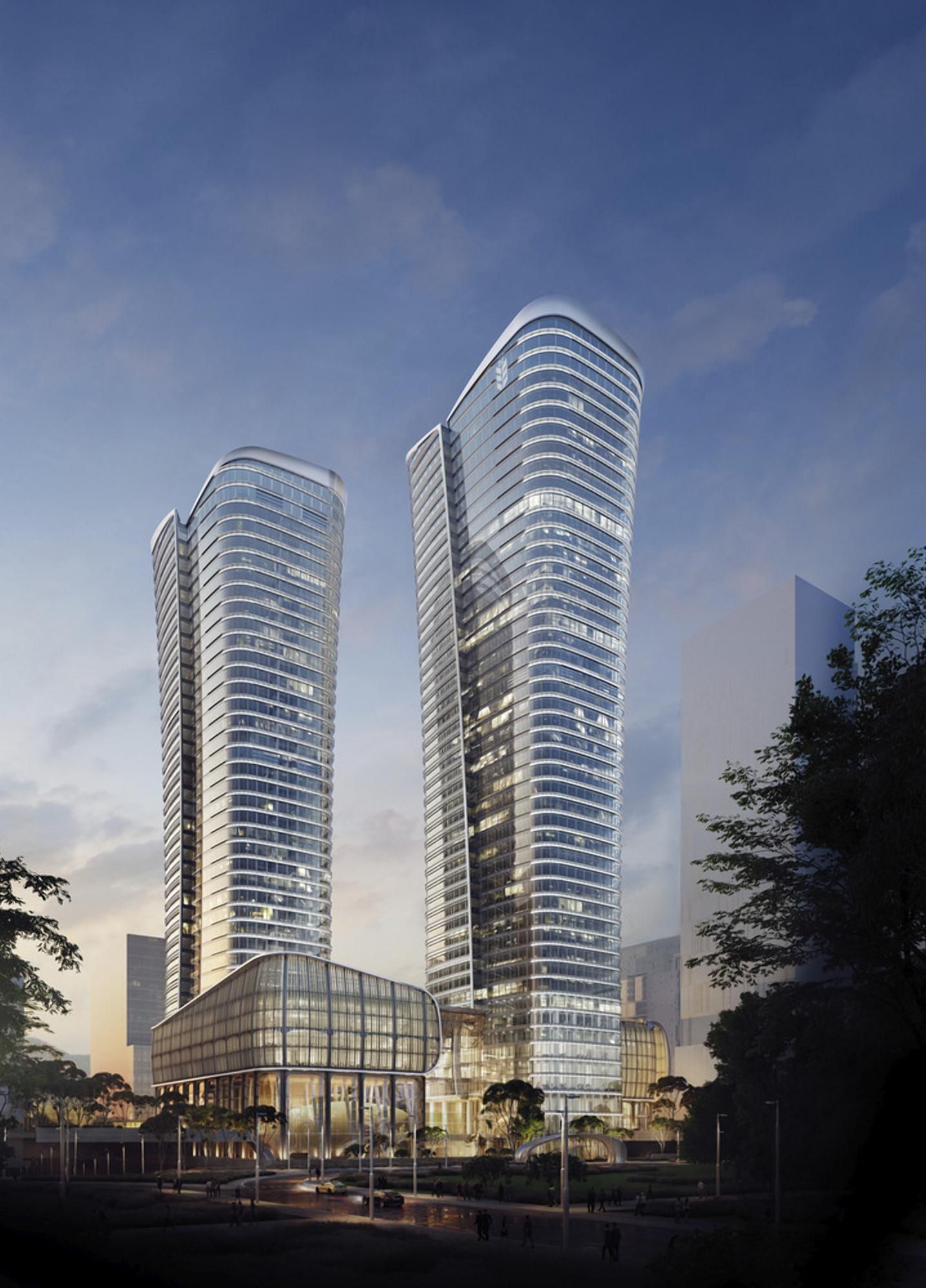 Инновации строительства: в Стамбуле завершают проект удивительных башен-близнецов 