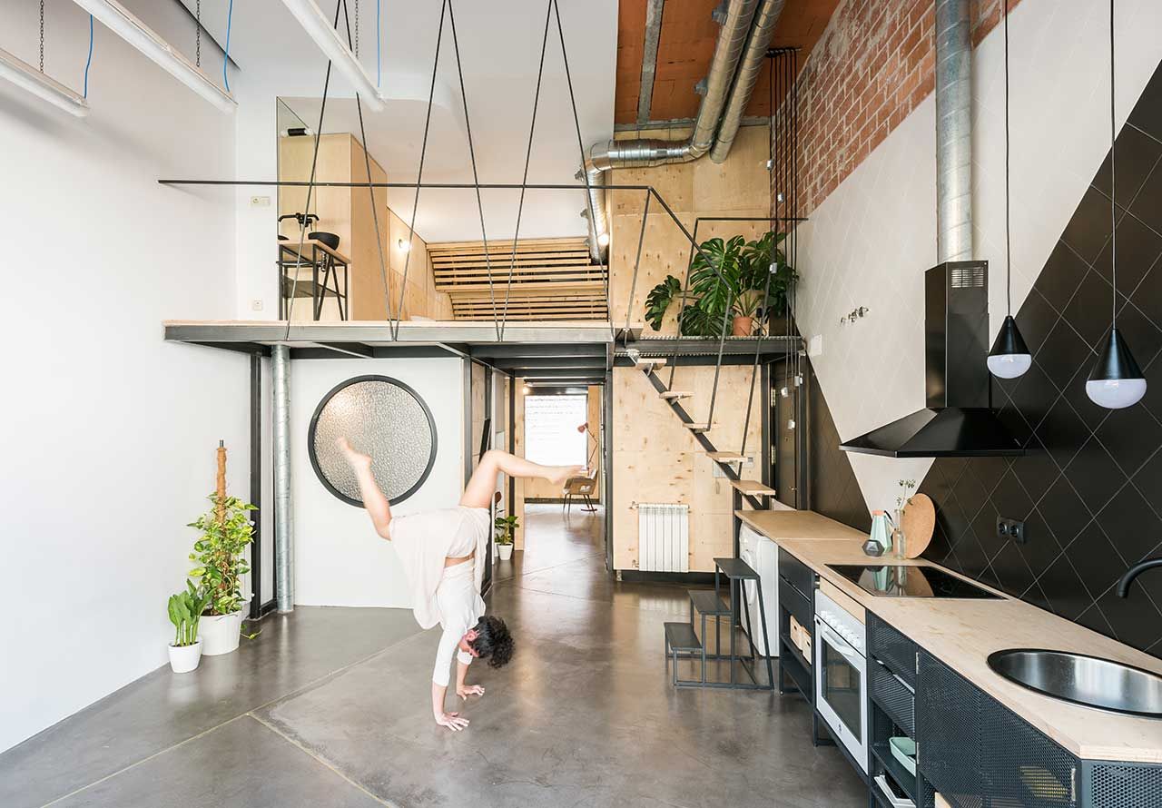 Квартира в Мадриде, что поражает своей функциональностью: фото Квартира в Мадриде, что поражает своей функциональностью: фото