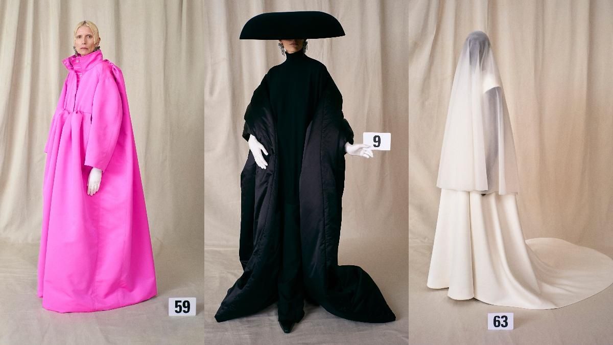 Кутюрна колекція Balenciaga осінь – зима 2021/22 Кутюрна колекція Balenciaga осінь – зима 2021/22