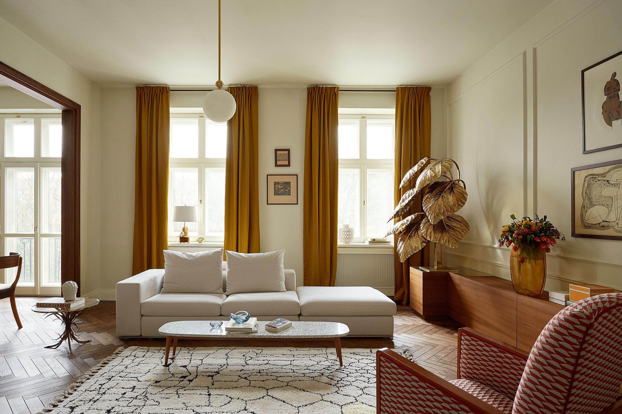 Неокласицизм у квартирі 1930-х років: фото елегантного інтер'єру в Варшаві Неокласицизм у квартирі 1930-х років: фото елегантного інтер'єру в Варшаві