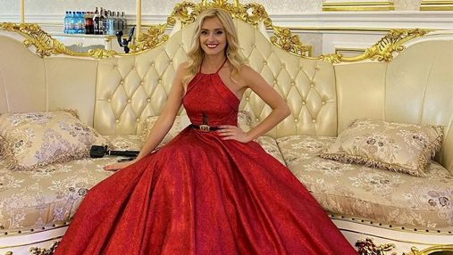 Ірина Федишин прийшла на весілля у червоній помпезній сукні: фото стильного аутфіту