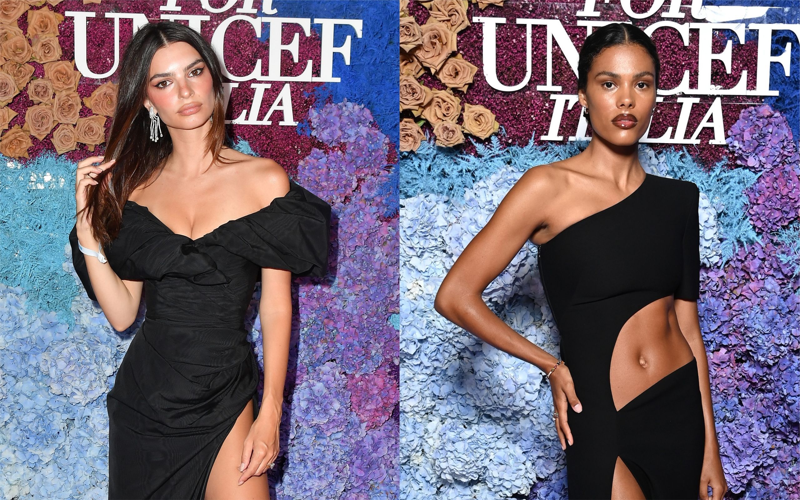 Ратаковски и Тина Кунаки пришли на бал в черных платьях Ратаковски и Тина Кунаки пришли на бал в черных платьях