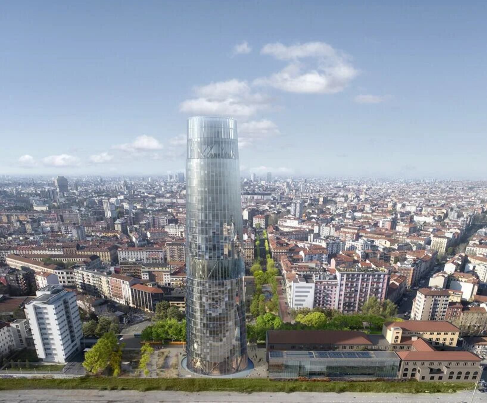Скляна сучасність: у Мілані "виросте" неймовірна офісна вежа - Дизайн 24