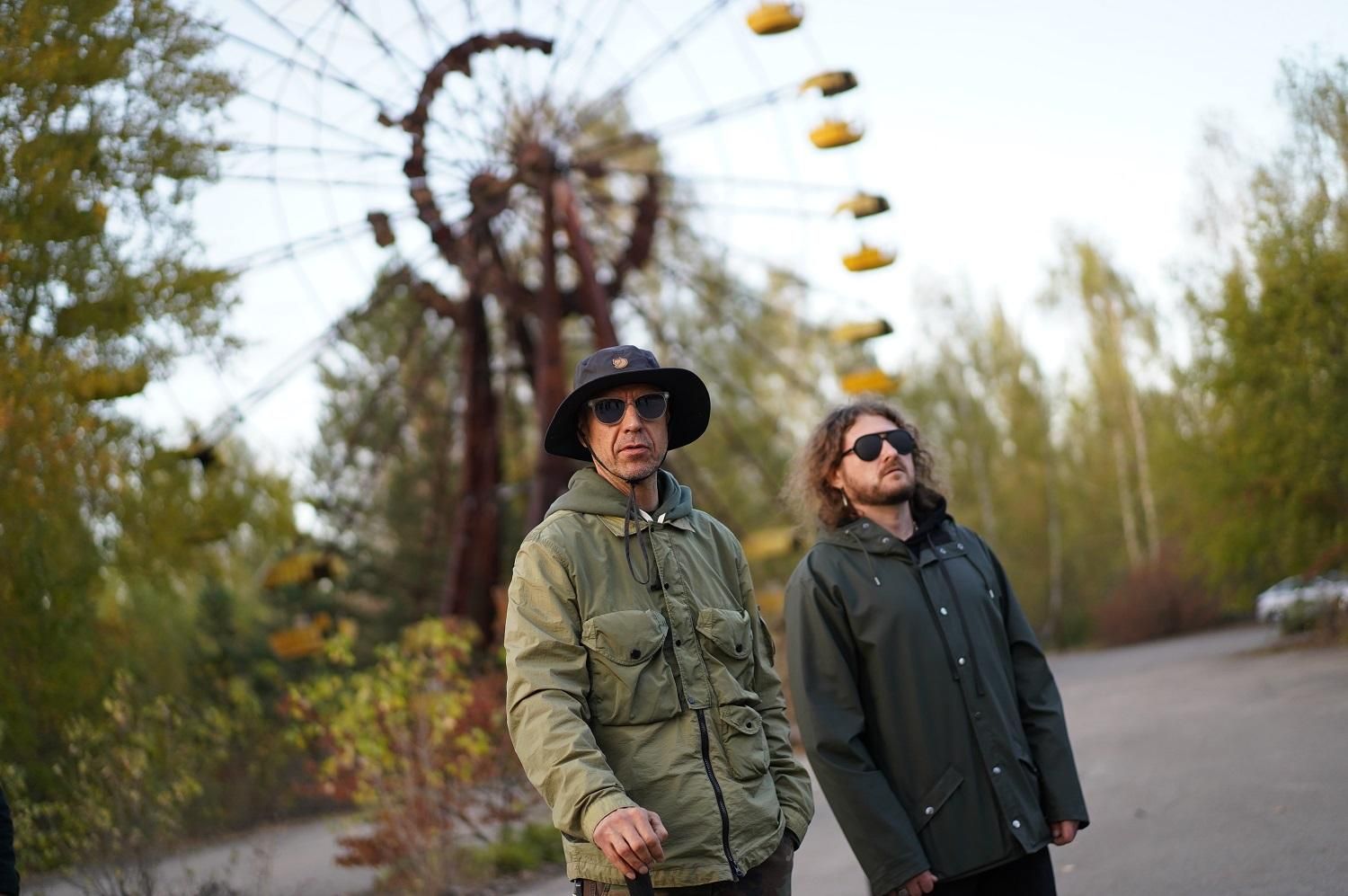 Сергій Михалок і Олександр Чемеров у Прип'яті Сергій Михалок і Олександр Чемеров у Прип'яті