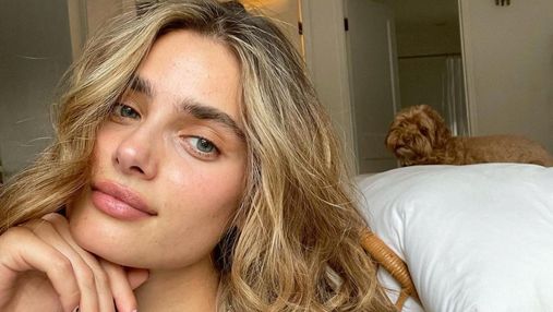 Нюдові губи і рум'янець: модель Тейлор Хілл показала, як зробити макіяж на кожен день