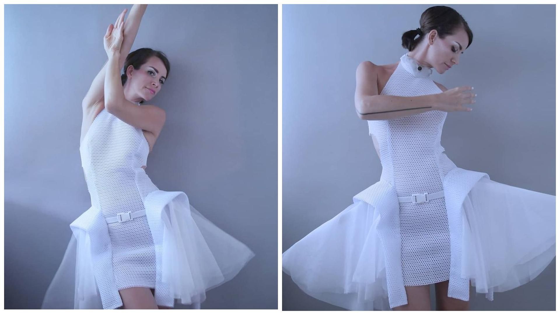 Модельєрка створила інтерактивну сукню, яка допомагає дотримуватися дистанції - Fashion