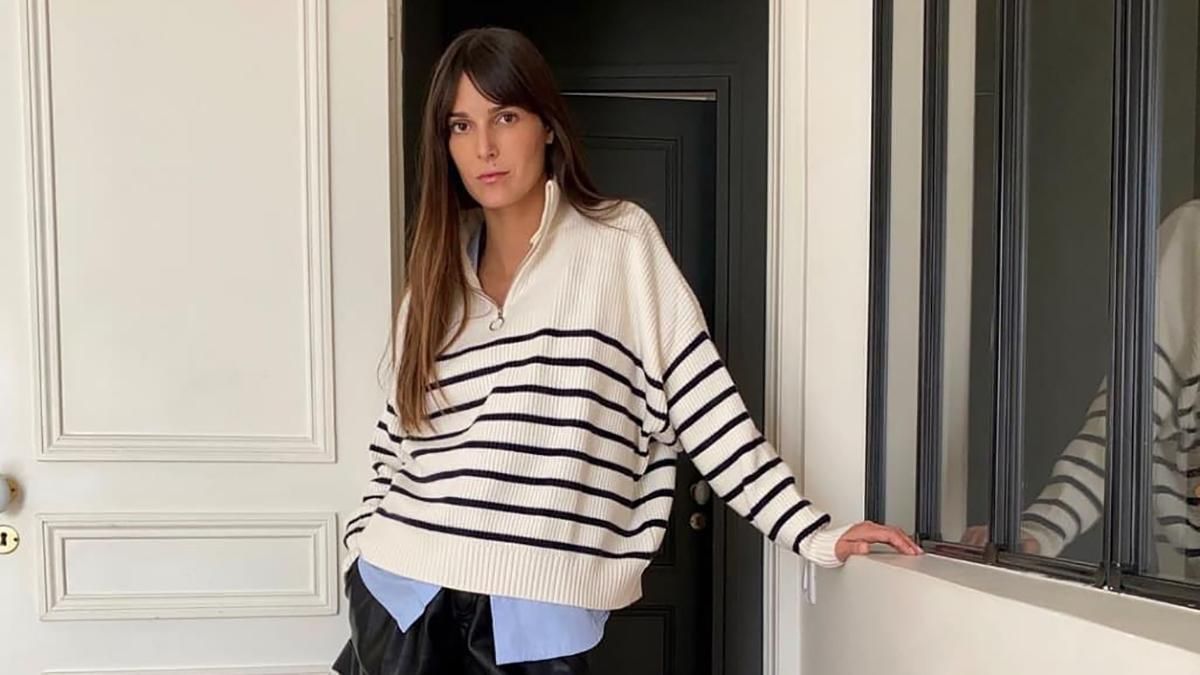 Ікони французького стилю показують, як стильно носити смугастий светр восени - Fashion