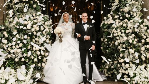 Модель Victoria's Secret Жасмин Тукс вышла замуж: помпезные фото со свадьбы