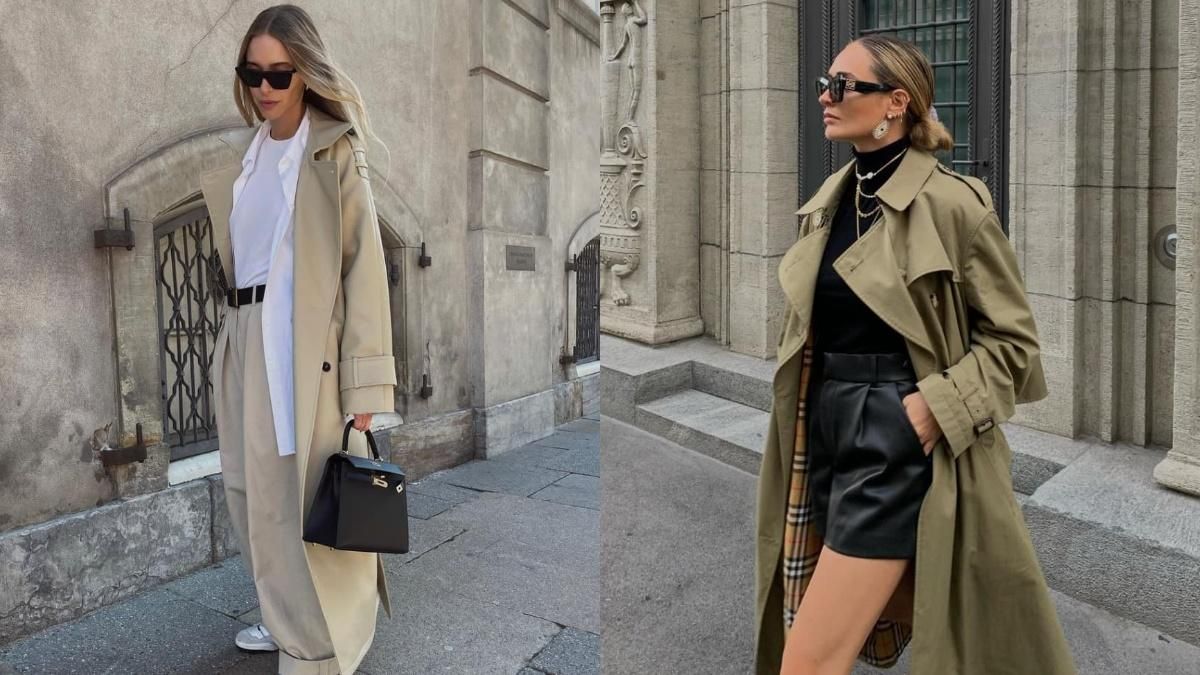 Самые стильные тренчи осени: что в этом сезоне выбирают инфлюенсеры Самые стильные тренчи осени: что в этом сезоне выбирают инфлюенсеры