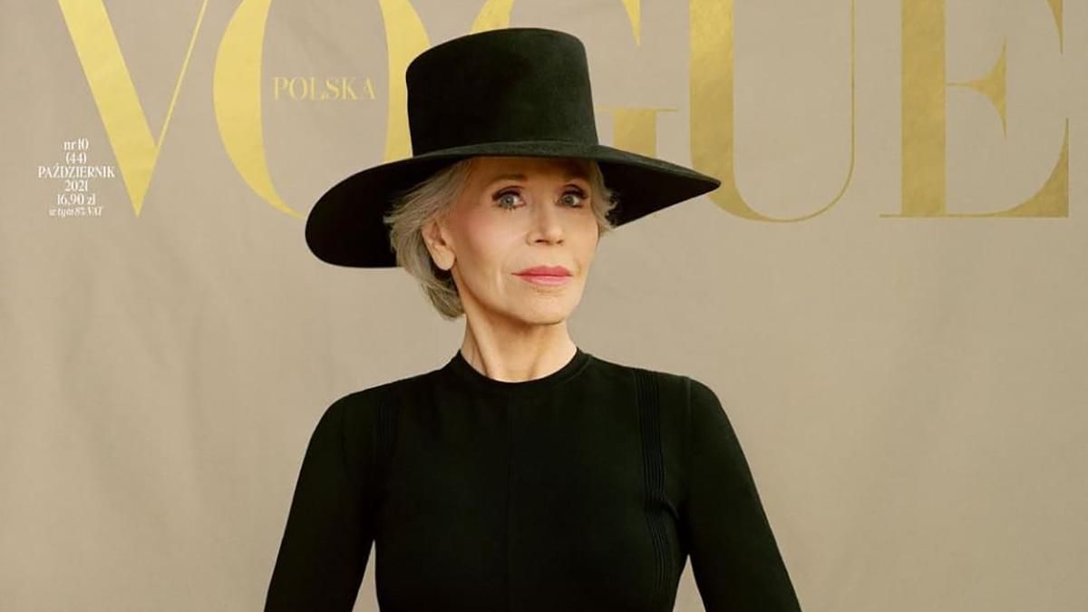 Джейн Фонда впервые за 62 года появилась на обложке Vogue: впечатляющее фото