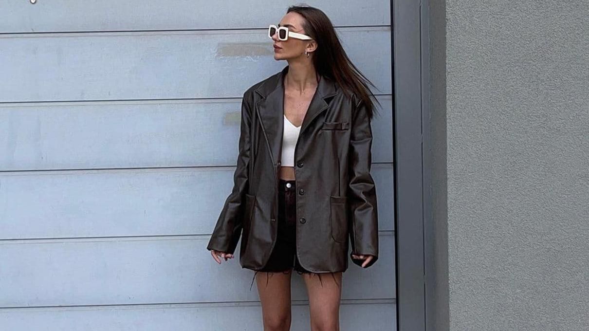 Шкіряний жакет – мастхев осіннього гардероба: 7 стильних образів - Fashion Шкіряний жакет – мастхев осіннього гардероба: 7 стильних образів - Fashion