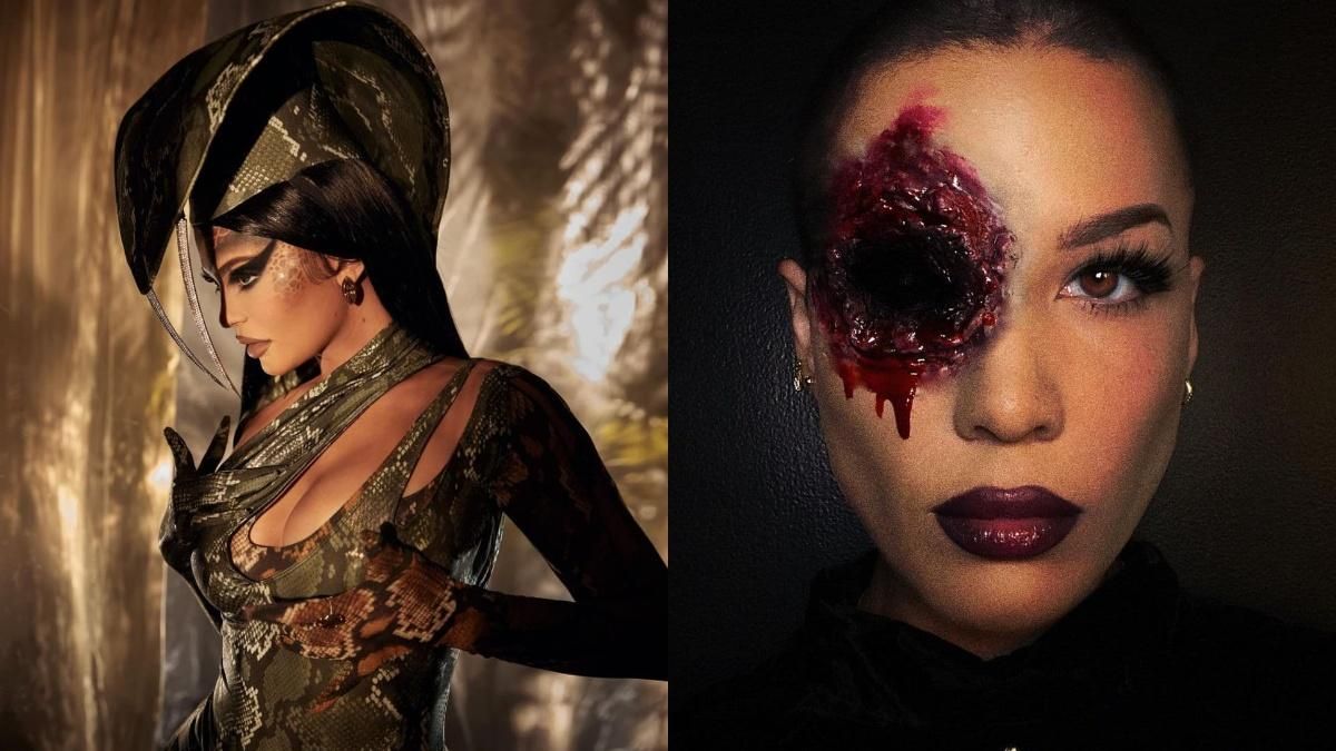 От змеи до простреленного глаза: лучшие прошлогодние образы знаменитостей на Хэллоуин От змеи до простреленного глаза: лучшие прошлогодние образы знаменитостей на Хэллоуин