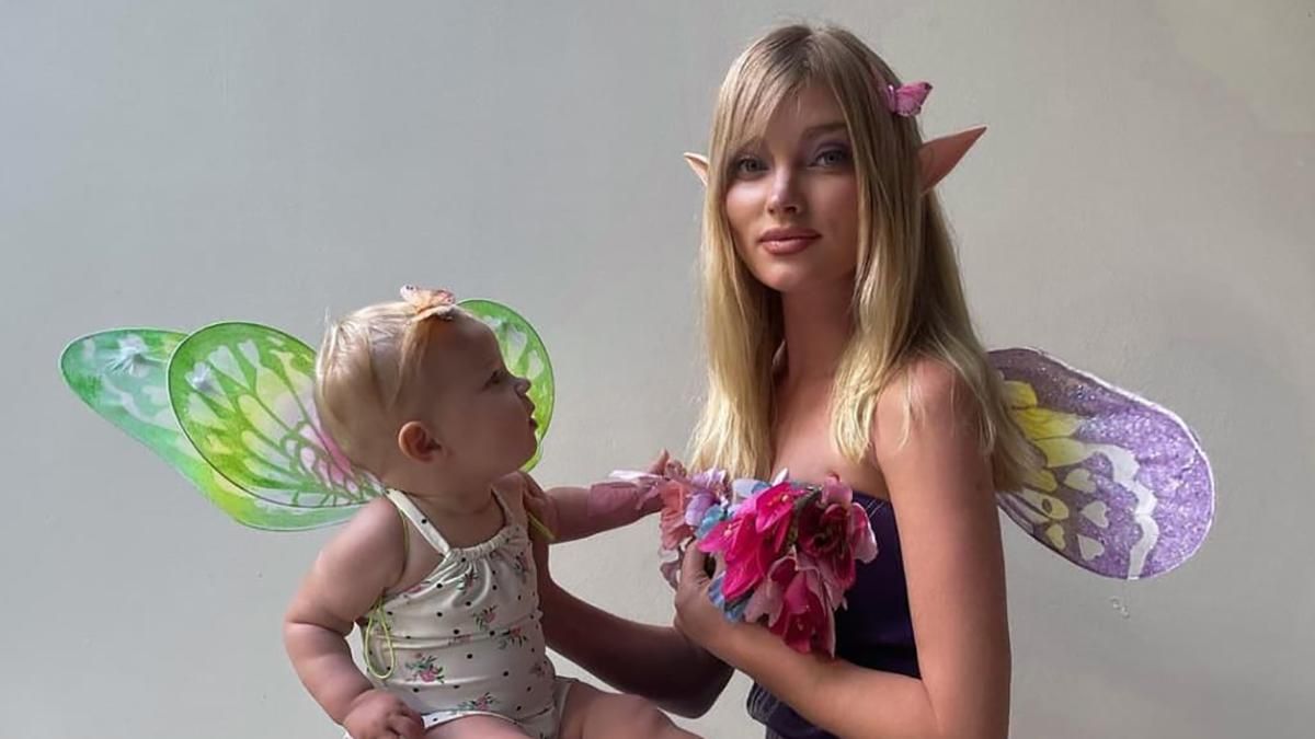 В образі лісових фей: Ельза Госк показала, як виглядала з донькою на Геловін – казкові кадри - Fashion В образі лісових фей: Ельза Госк показала, як виглядала з донькою на Геловін – казкові кадри - Fashion