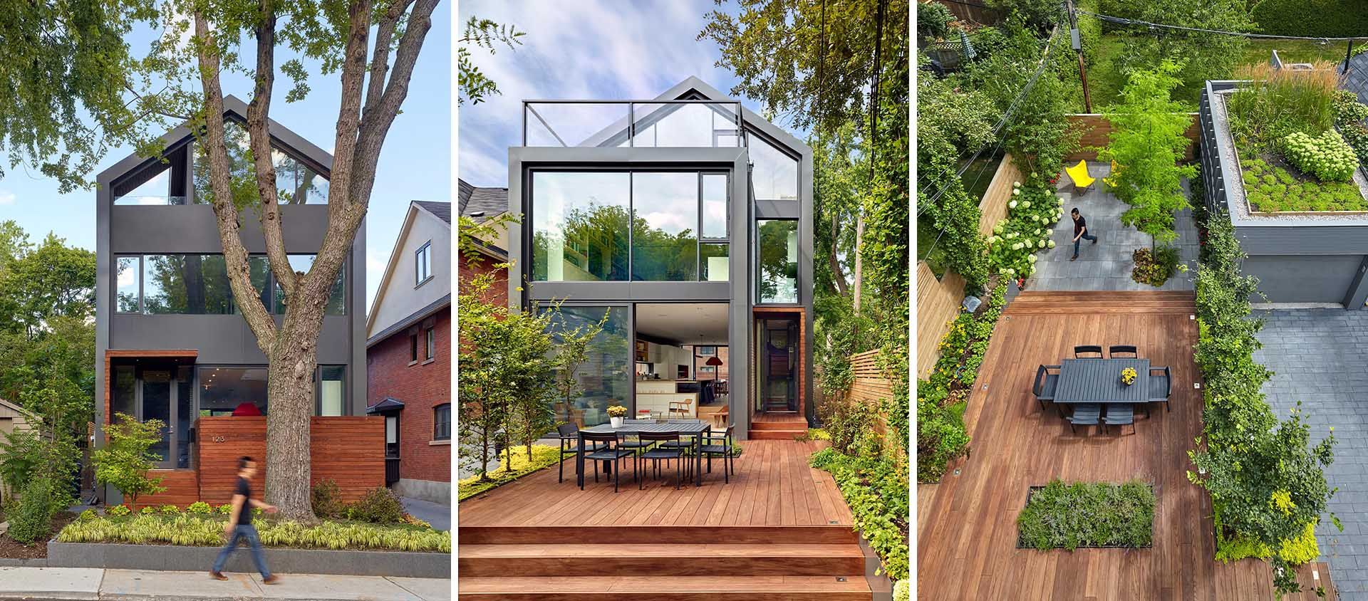 Скляні стіни та трав’яний дах: які особливості приховує неймовірна вілла у Торонто - Дизайн 24