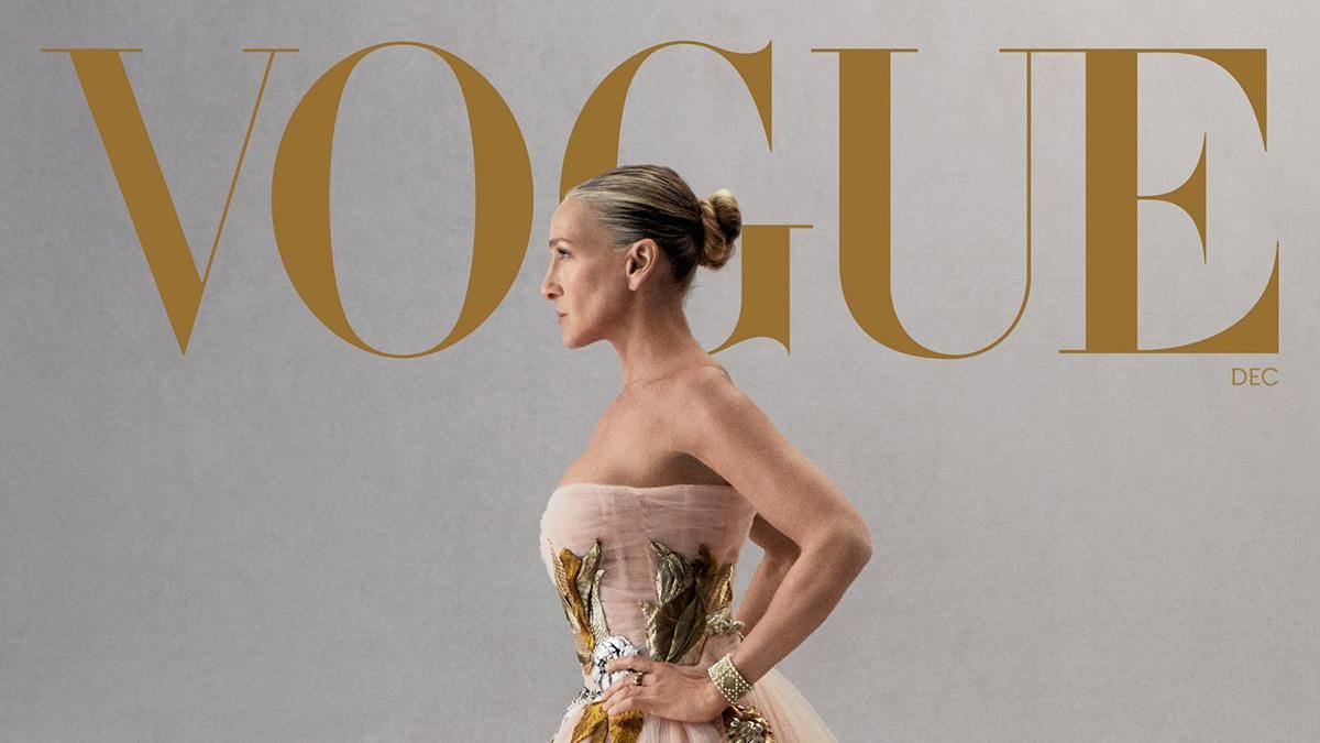 Сара Джессика Паркер покорила сеть съемкой для глянца Vogue в стиле Керри Брэдшоу: фото