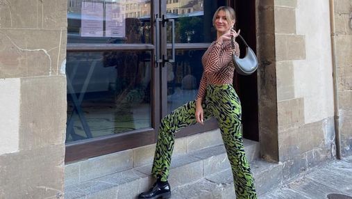 Леся Нікітюк прийшла в ресторан Guccі в образі з магазину Zara за 1800 гривень: модні фото