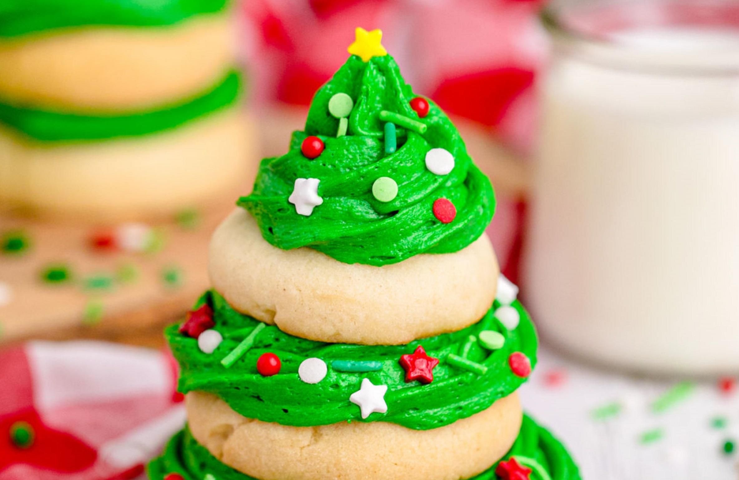 Як приготувати новорічний десерт-ялинку - рецепт солодкої ялинки з печива Як приготувати новорічний десерт-ялинку - рецепт солодкої ялинки з печива