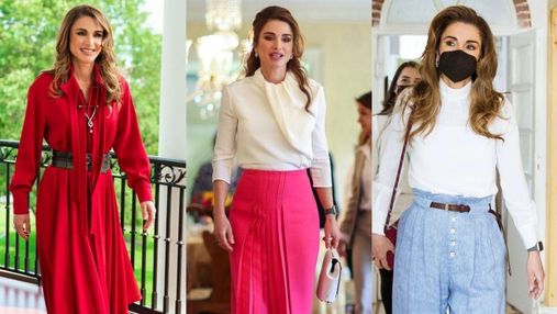 Иорданская модница: самые стильные выходы королевы Рании в 2021 году