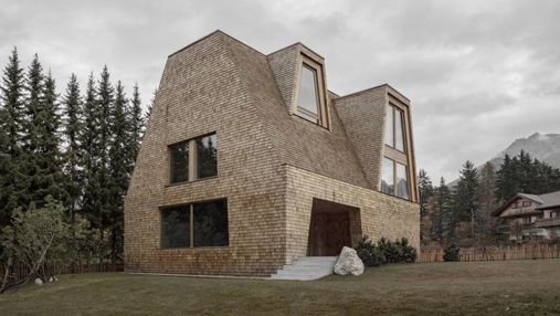 Архитектура будущего: дом из использованных материалов 