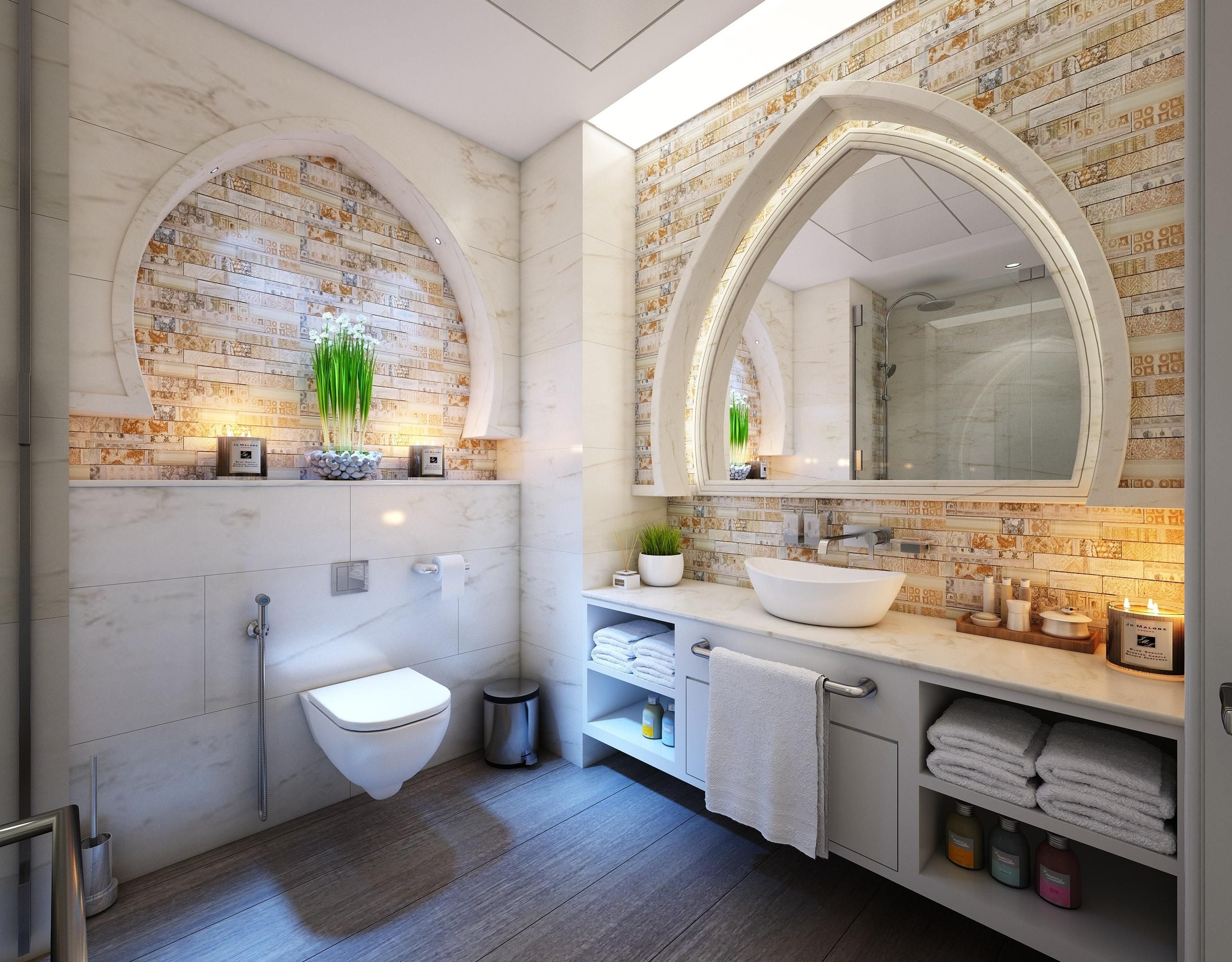 Обдуманный выбор: какое зеркало выбрать для маленькой ванной комнаты - Дизайн 24