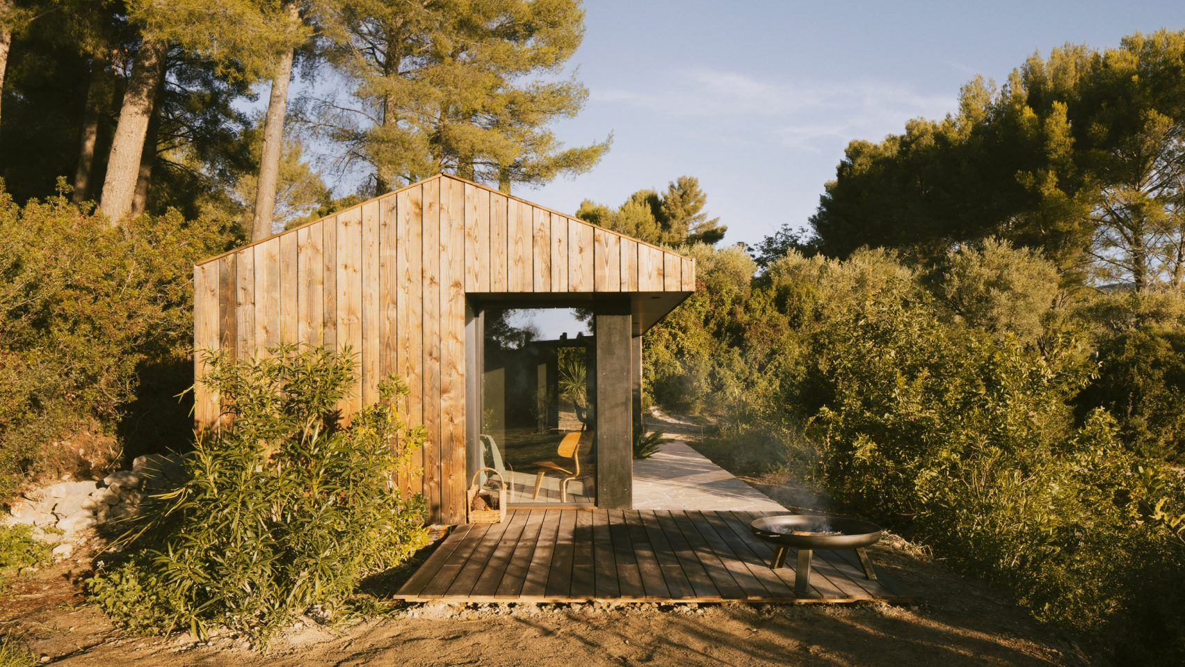 Бегство к природе: невероятное уютное жилье для жизни среди леса - Дизайн 24