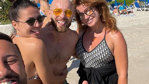 Отличное начало 2022, – Монатик показал, какую украинскую звезду встретил на пляже в Майами