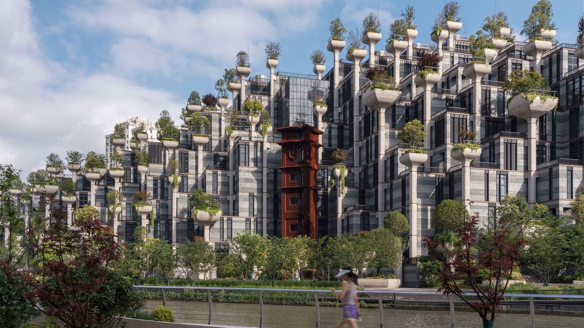 Сад тисячі дерев: у Шанхаї зведуть фантастичний комплекс - Дизайн 24