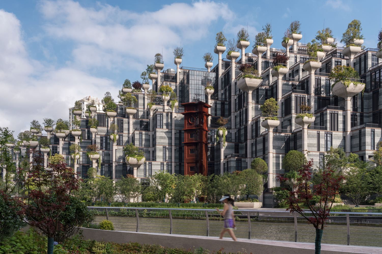 Сад тысячи деревьев: в Шанхае построят фантастический комплекс - Дизайн 24
