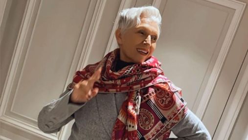 Мама Ілона Маска обожнює українське вбрання: вона одягнула костюм від бренду Marianna Senchina