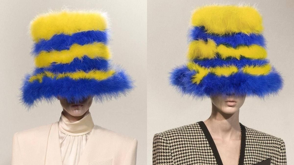 Грузинский бренд Keburia создал шляпы в цветах украинского флага - Fashion Грузинский бренд Keburia создал шляпы в цветах украинского флага - Fashion