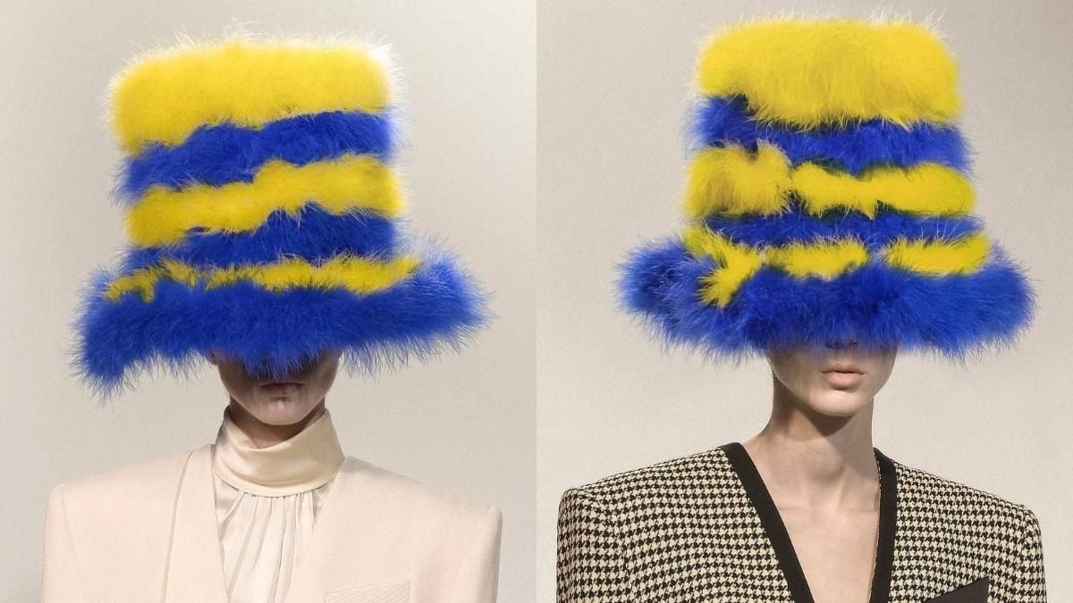 Грузинский бренд Keburia создал шляпы в цветах украинского флага - Fashion
