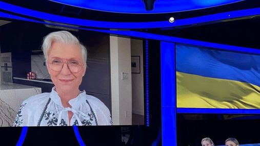 73-річна Мей Маск у вишиванці закликала НАТО закрити небо над Україною