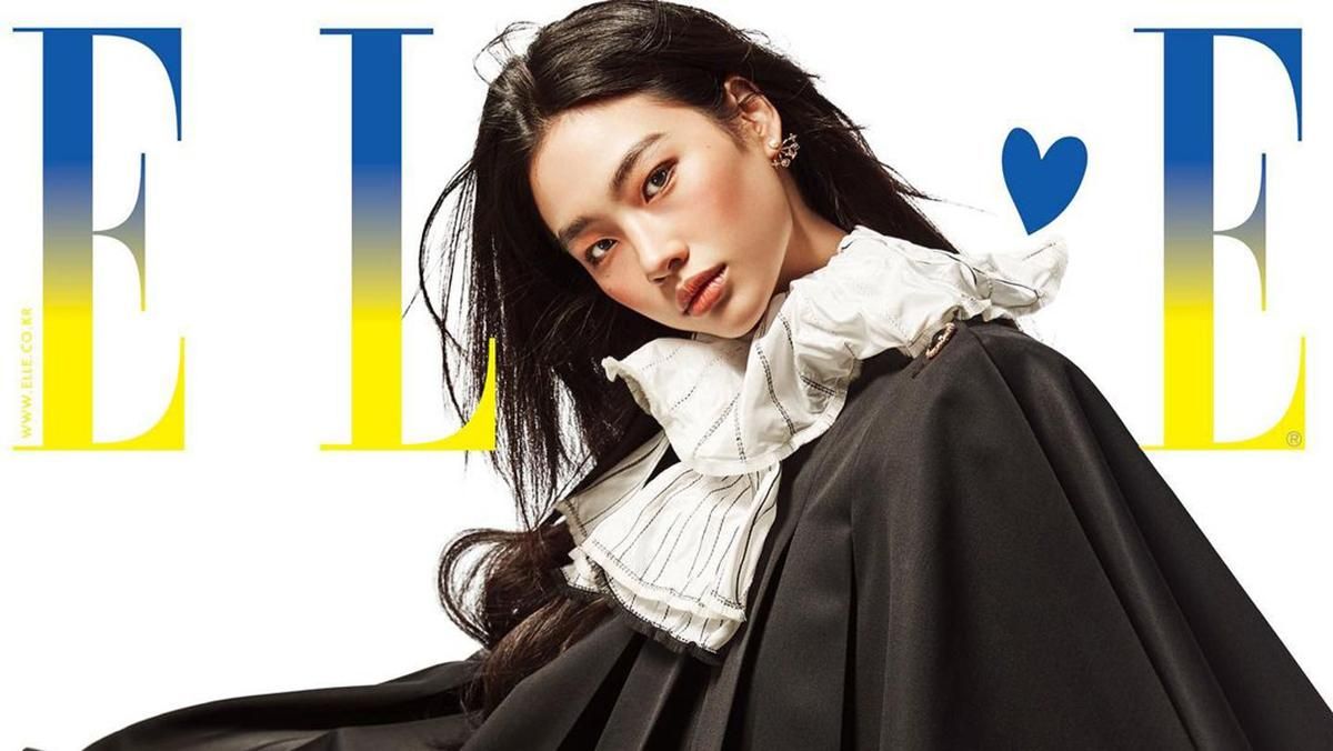 Звезда сериала "Игра в кальмара" поддержала Украину и появилась на обложке глянца Elle Korea - Fashion