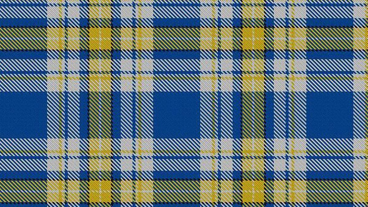 Шотландцы зарегистрировали новый тартан сине-желтого цвета в знак солидарности с Украиной - Fashion