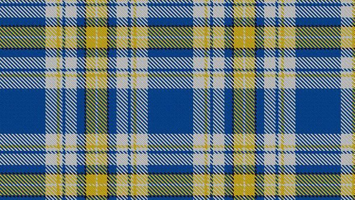 Шотландцы зарегистрировали новый тартан сине-желтого цвета в знак солидарности с Украиной - Fashion Шотландцы зарегистрировали новый тартан сине-желтого цвета в знак солидарности с Украиной - Fashion