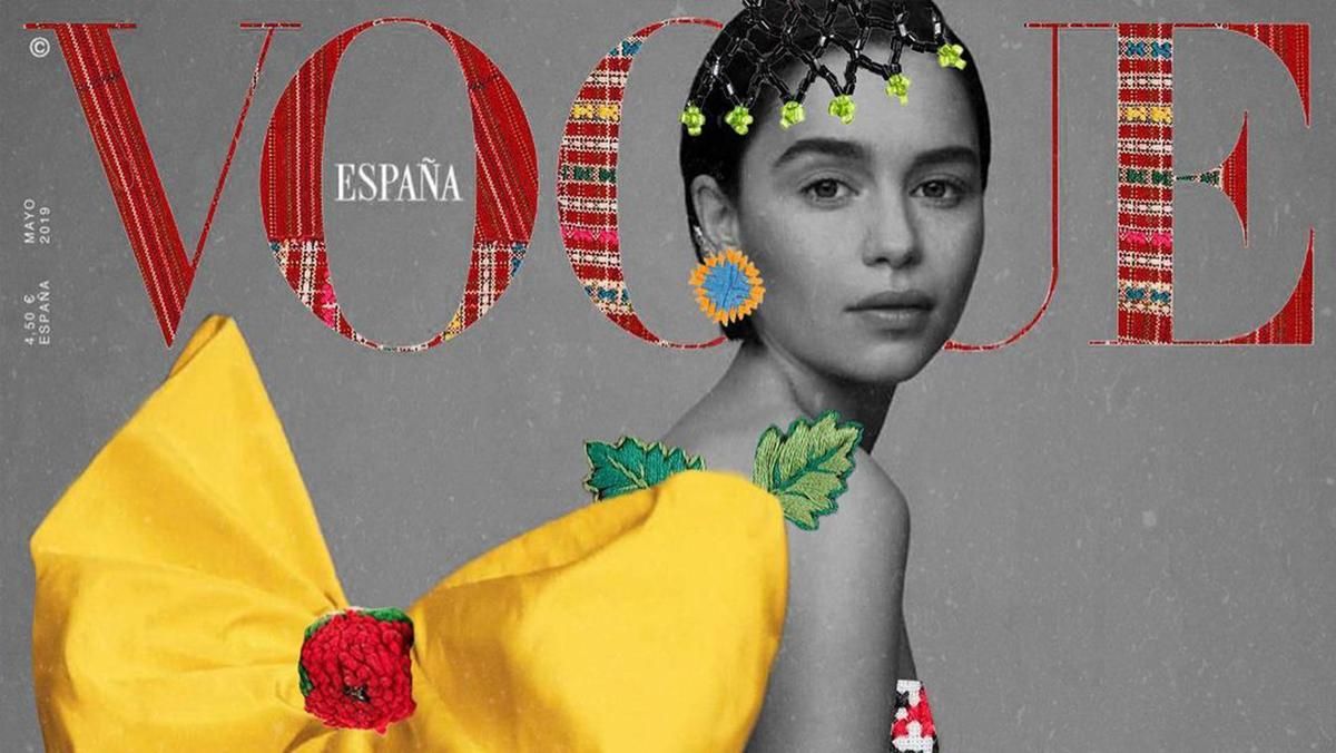 Українська колажистка Аліна Пономаренко одягнула Емілію Кларк у вишиту сукню: ефектна обкладинка - Fashion Українська колажистка Аліна Пономаренко одягнула Емілію Кларк у вишиту сукню: ефектна обкладинка - Fashion