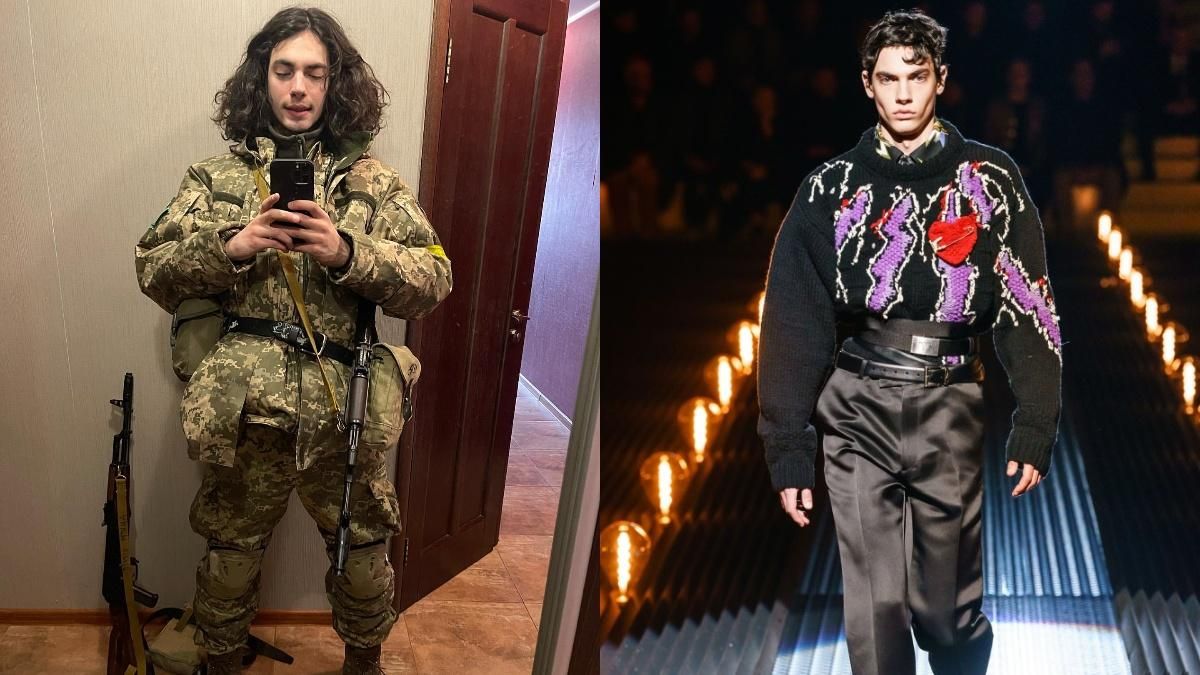 Зірка подіумів Prada та Givenchy: манекенник відправився на передову та став бойовим медиком - Fashion