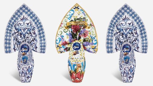 Dolce & Gabbana выпустили коллекцию пасхальных яиц, похожих на русских матрешек в кокошниках