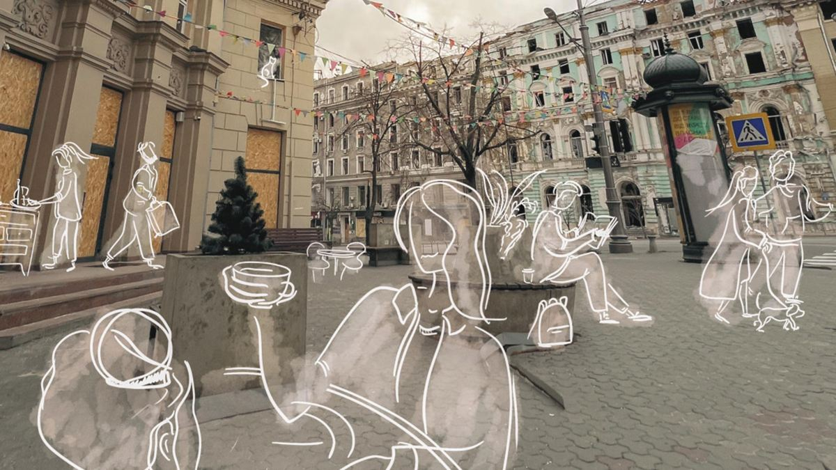 Українский глянець Elle представив щемливу обкладинку з людськими душами у Харкові - Fashion