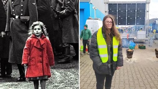 Девочка в красном пальто из фильма "Список Шиндлера" поддержала Украину