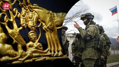Чтобы оценить скифское золото: оккупанты отправили в Мелитополь "экспертов" из Крыма